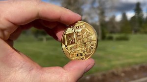 Bitcoin (BTC) Physical Crypto Coin by Cryptochips | Best Selling Cryptocurrency Collectables | High Quality Bitcoin Merch | Bitcoin Art - Etsy