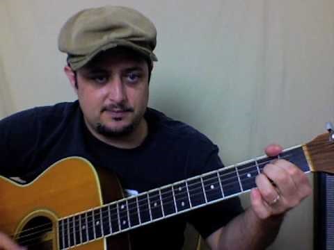 Southern Blues Rock Allman Brothers Guitar Lesson - Sweet Melissa - Acoustic Guitar Lessons