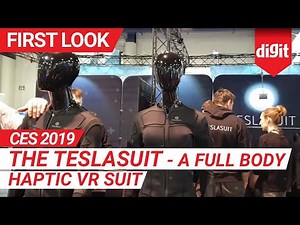 CES 2019: The Teslasuit - A Full Body Haptic VR Suit with 60 Sensors In It | Digit.in