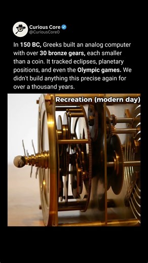 Greeks Had a Computer in 150 BC