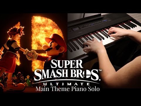 Super Smash Bros. Ultimate | Main Theme Piano Solo | Piano Cover by Aaron Xiong