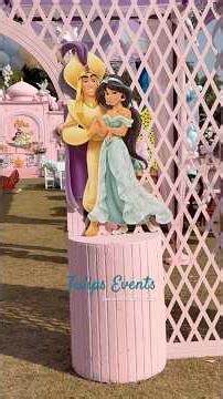 Luxury Aladdin Theme Birthday Party 🕌 Princess Jasmine Decor