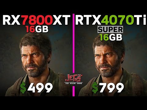 RX 7800 XT vs RTX 4070 Ti Super | Tested in 15 games