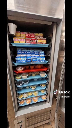 Inside a Hospital Kitchen and the process of putting patients trays together! #iupui #rd2be #dieteticintern #foodservice #kitchen #food #dietitian #indy #di
