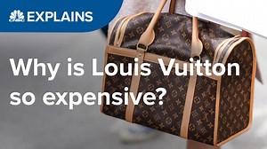 572K views · 838 reactions | Louis Vuitton has held the title for world's most valuable luxury brand for more than a decade. So what makes it so pricey?  | CNBC International | Facebook
