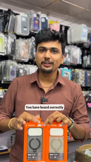 CHENNAI SHOPPERS on Instagram: "TORRAS 360° SPIN MAGSAFE CASE 🔥 SMART DESIGN. STRONG PROTECTION. ✔️ 360° ROTATING MAGSAFE RING ✔️ STRONG MAGNETIC HOLD ✔️ PREMIUM MATTE FINISH ✔️ SLIM, STYLISH & POCKET-FRIENDLY ✔️ SHOCK-ABSORBING EDGES ✔️ RAISED CAMERA & SCREEN PROTECTION ONE CASE. MULTIPLE ANGLES. WATCH • WORK • CHARGE — EFFORTLESSLY. BUILT FOR THOSE WHO WANT FUNCTION + PREMIUM FEEL 💎 📦 LIMITED STOCK 💬 COMMENT “TORRAS” FOR DETAILS 🛒 VISIT WEBSITE TO ORDER #chennaishoppers #iphonebackcase #i
