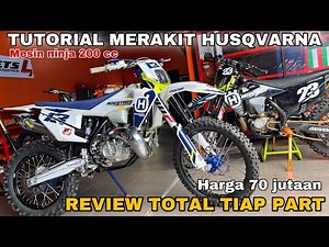 TUTORIAL MERAKIT ❗️Husqvarna Mesin Ninja