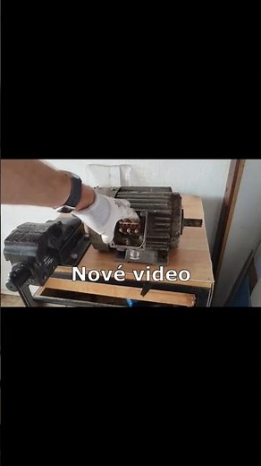 Jak zapojit třífázový motor na jednu fázi? #motor #1phase #3phasemotor #electricalmotor