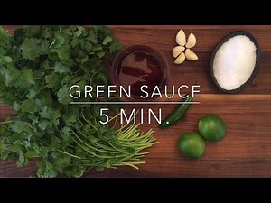 Cilantro Green Sauce Recipe: So Versatile and Delicious!