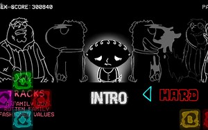 【fnf/全翻译/貌似全站第一个全翻译】错误化恶搞之家b模式/b-side最新版全曲目 时尚价值观坏结局 全翻译