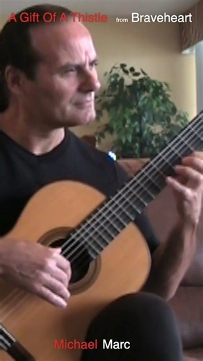 Braveheart Theme — A Gift Of A Thistle on Solo Guitar