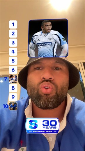 Blind test the top 10 super rugby players of the last 30 years. How do you reckon I went? Some absolute legends in there. #superrugby #rugby #legends | Lima Sopoaga