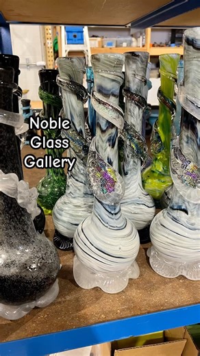 C.Cream Dichro Wrap. Glow in the Dark #glassblowing