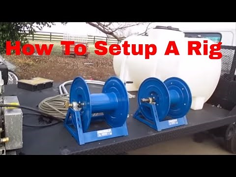Pressure Washing Rig Set Up Basic Overview