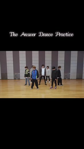 なにわ男子『The Answer』ダンスプラクティス