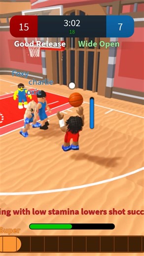 ANKLE BREAKER ON SPACE_BOY176 & TOUGH MID RANGE🏀#roblox#gaming#basketball#shorts