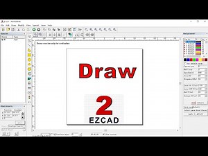 Fiber laser marking machine software EZCAD2 Function-DRAW