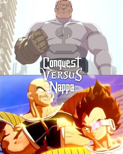 Conquest (Invincible) Vs Nappa (DBZ) | #invincible #dragonball