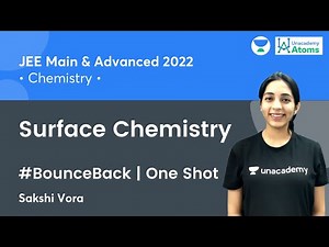 Surface Chemistry | One Shot | #BounceBack Series | Unacademy Atoms | Sakshi Vora