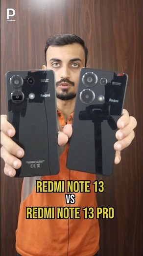 Redmi Note 13 vs Redmi Note 13 Pro! 🔥🇵🇰. #redminote13 #redminote13pro #comparison #viral #phonebolee