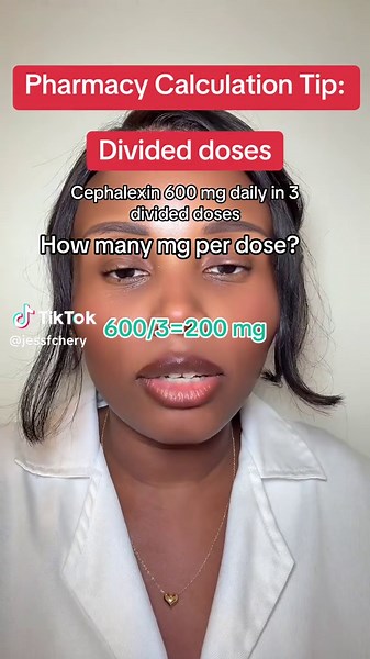 Pharmacy Calculation Tips for Divided Doses