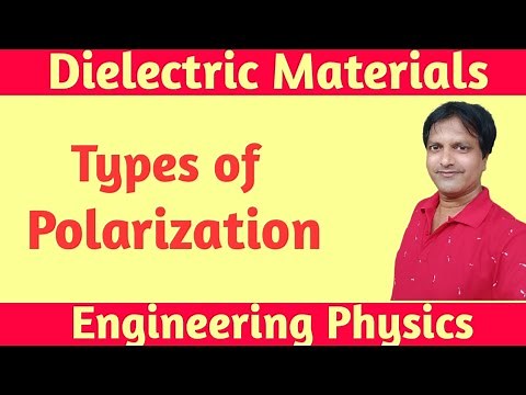 Dielectric Materials - Types of Polarization