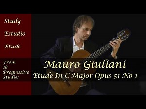 Giuliani Etude Op 51 No 1