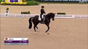Grace, power and perfection! 🩰💪 This #ThrowbackThursday, we’re celebrating Isabell Werth and the legendary Wendy de Fontaine, who danced their way to victory at the 2024 STUTTGART GERMAN MASTERS FEI Dressage World Cup™ with a breathtaking 86.754%! 🇩🇪🥇 Witness elegance in motion! 👀 #FEI #FEIDressage #FEIDressageWorldCup #PursuitOfPerfection | Fédération Equestre Internationale