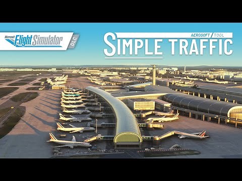 Aerosoft Tool Simple Traffic | Microsoft Flight Simulator | Official Trailer | Aerosoft