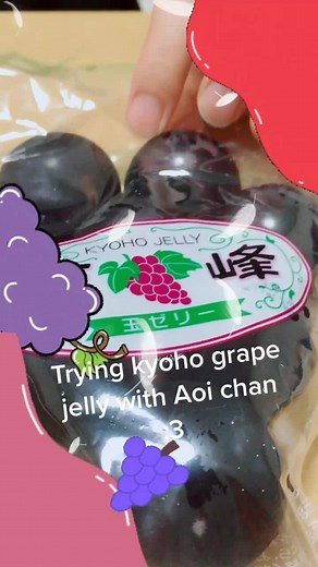 Exploring Yokohama's Delightful Kyoho Grape Jelly with Aoi Chan