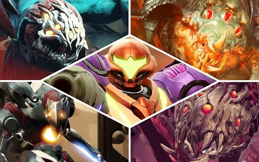 【任天堂】密特罗德 生存恐惧 Metroid Dread - 全Boss通关视频