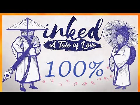 Inked: A Tale of Love - Full Game Walkthrough [All Canvases & Achievements]
