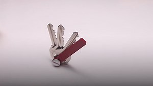 This keychain can take away that annoying jingle your keys make