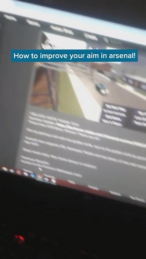 Here's how to improve your aim in arsenal!