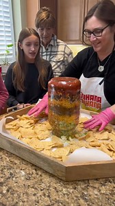 244K views · 1.6K reactions | Make a Nacho Tower!! Build it backwards and watch the show - a definate crowd pleaser. Pass the jalapenos. #recipe #nachos #tacotuesday #feedacrowd #nextlevel | Rebecca JS | Facebook