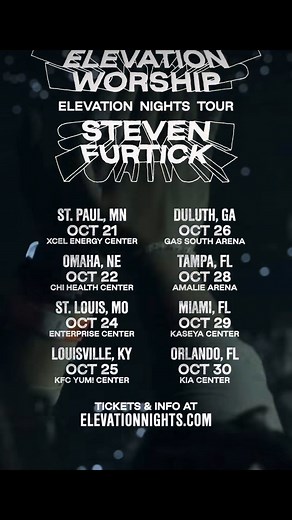 41K views · 757 reactions | Who’s ready for this one on tour?? Elevation Nights is coming back in October  | Elevation Worship | Facebook