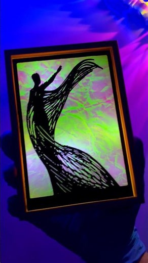 Layering a beautiful silhouette #craft #diy #creator