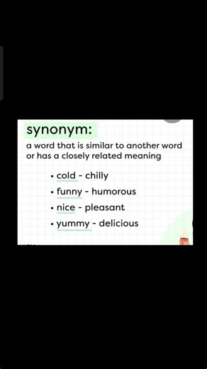 SYNONYMS #englishgrammar #vocabulary #wordvocabulary
