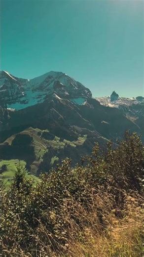 💚🧡🩶 #2025 #travel #biene #bienen #nature #mountains #alpine #sunset #beautiful #naturebeauty