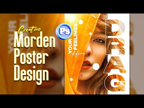 What's The BEST Way To Design A Poster In Photoshop For Beginners?