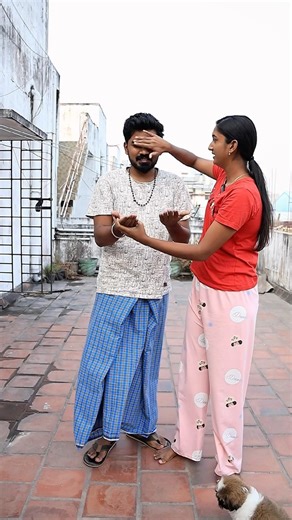 154K views · 4.4K reactions | First time prank on himwait for the end#prank #husbandandwife #husbandandwifepranks #comedy #funny #explore #explorepage | Sathya Sabarish | Facebook