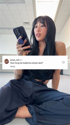 madeline woo on Instagram: "the comments in my pointe shoes asmr vids are a gold mine"