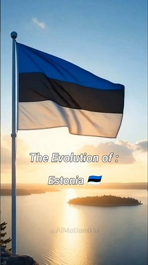 The Evolution of Estonia 🇪🇪 #estonia #evolution #history #shorts
