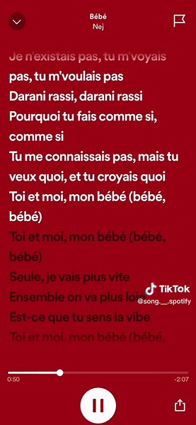 Nej-Bébé #song #spotify #nej #bébé