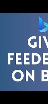 How to Give Feedback on Bing AI (2024) | Bing AI Tutorial
