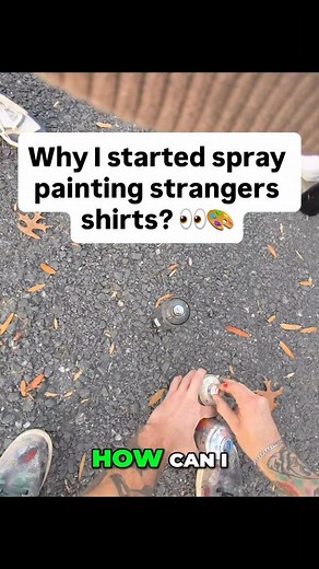 2.4K views · 185 reactions | A shirt for @fultonleemusic and me talking about how the spray painting strangers shirts came about! #art | liamweis.arts | Facebook