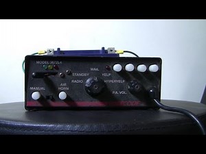 Code 3 V-con 3672L4 Siren Demo | HQ Recording