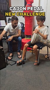 Learning Cajon Pedal #Shorts