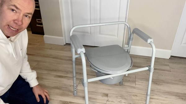 Watch Drive Medical Folding Commode Review&colon; Triple Functionality! on Amazon Live