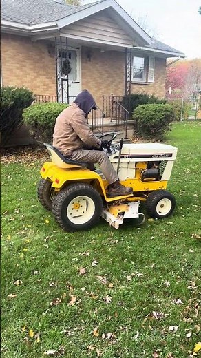 IH CUB CADET 129 GARDEN TRACTOR #internationalharvester #cubcadet #gardentractor #landscaping